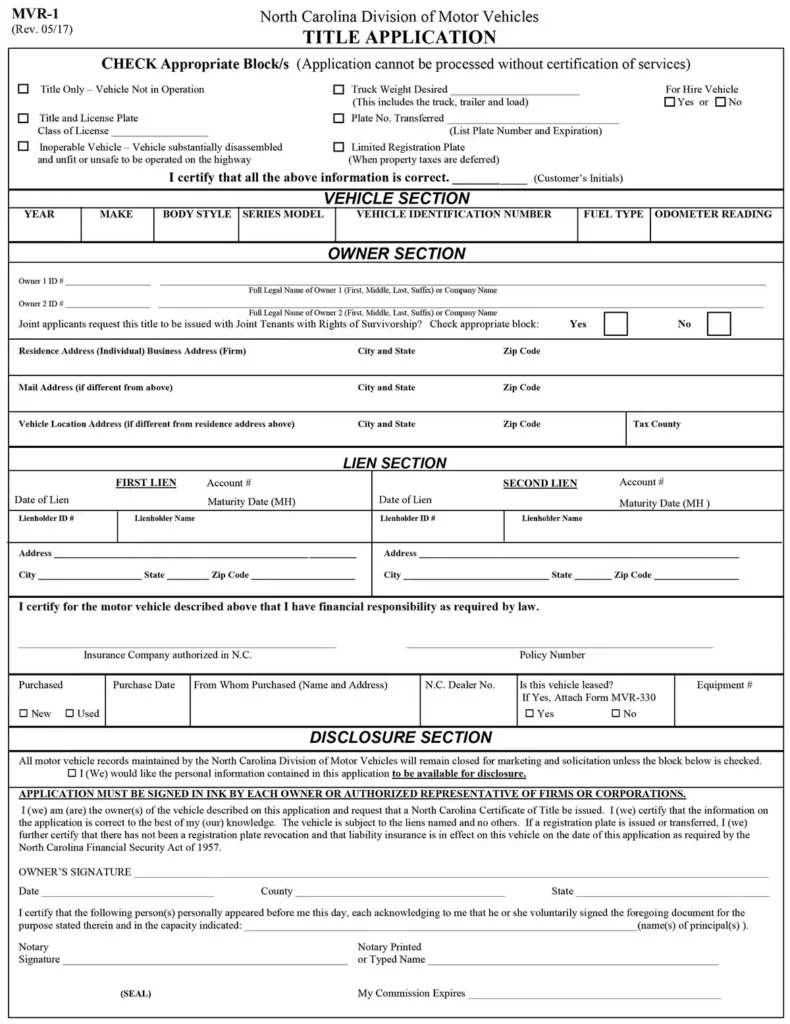 How To Transfer A Mobile Home Title In North Carolina 6 Simple Steps