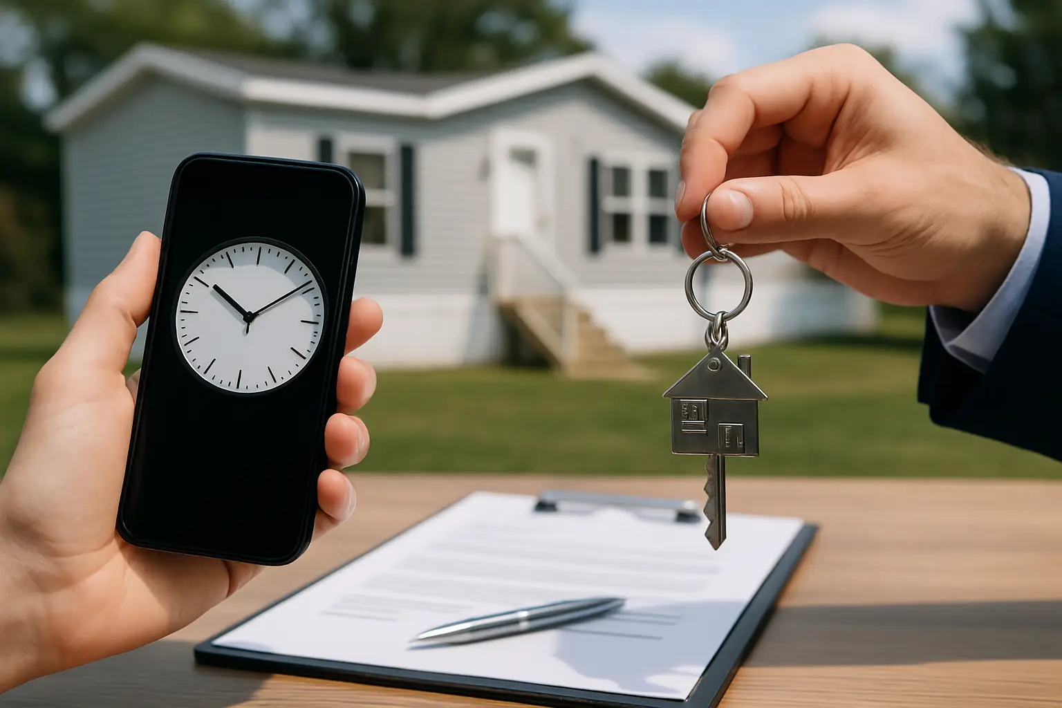 Mobile Home Closing Timeline in North Carolina