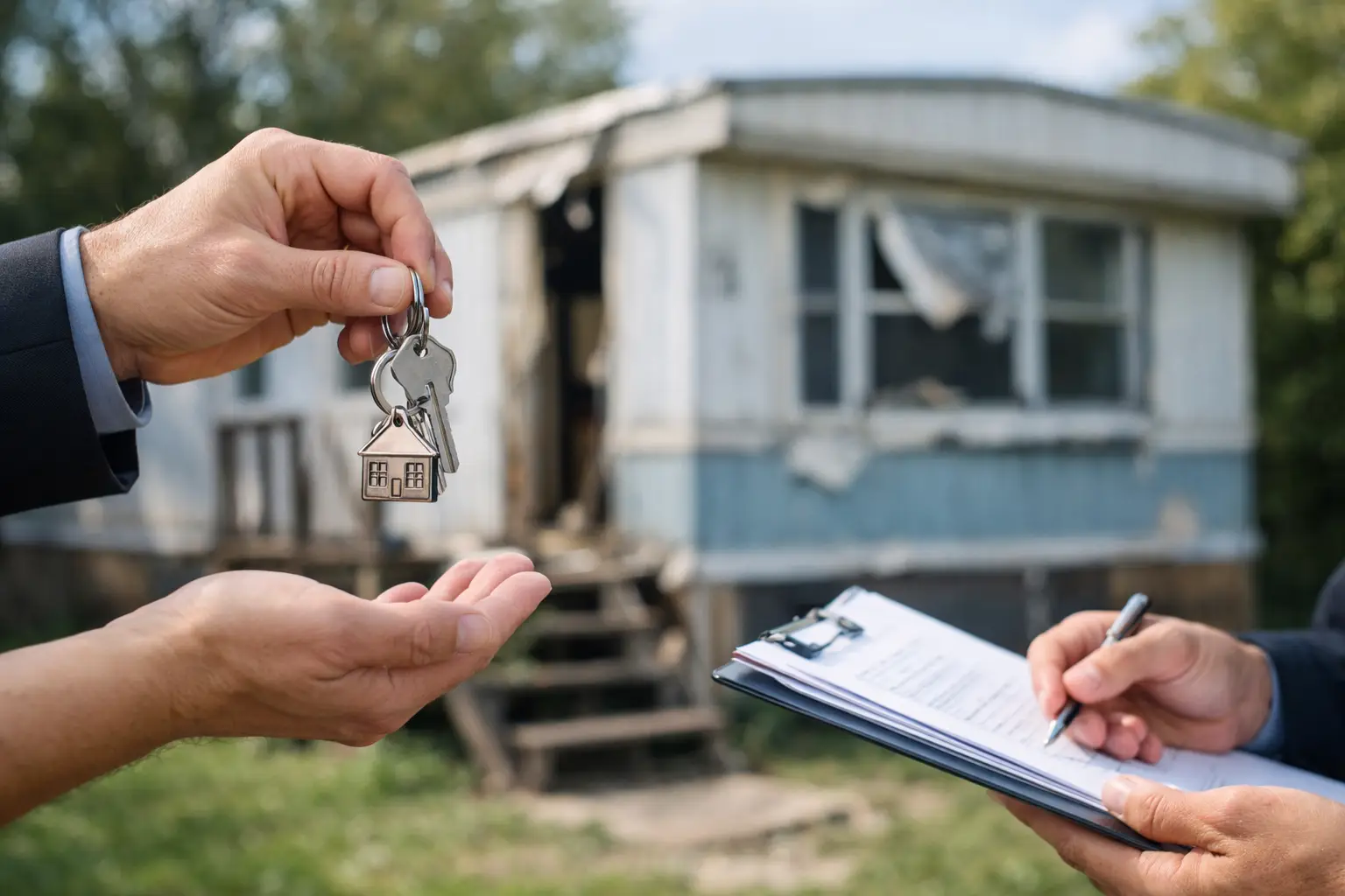 Can I Sell a Mobile Home Without Repairs?