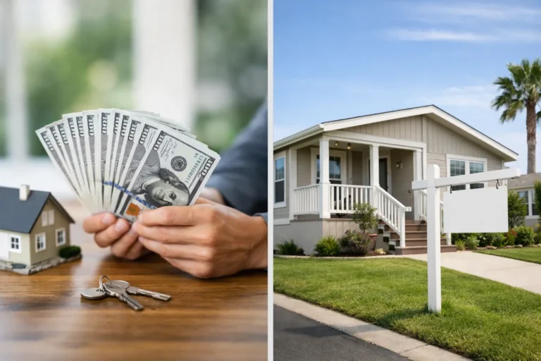 Cash Offer or List Your Manufactured Home?