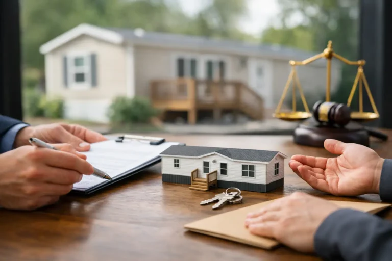 Example Mobile Home Sale With Title Issue