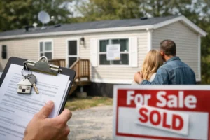 How to Sell Mobile Home With Foreclosure Notice