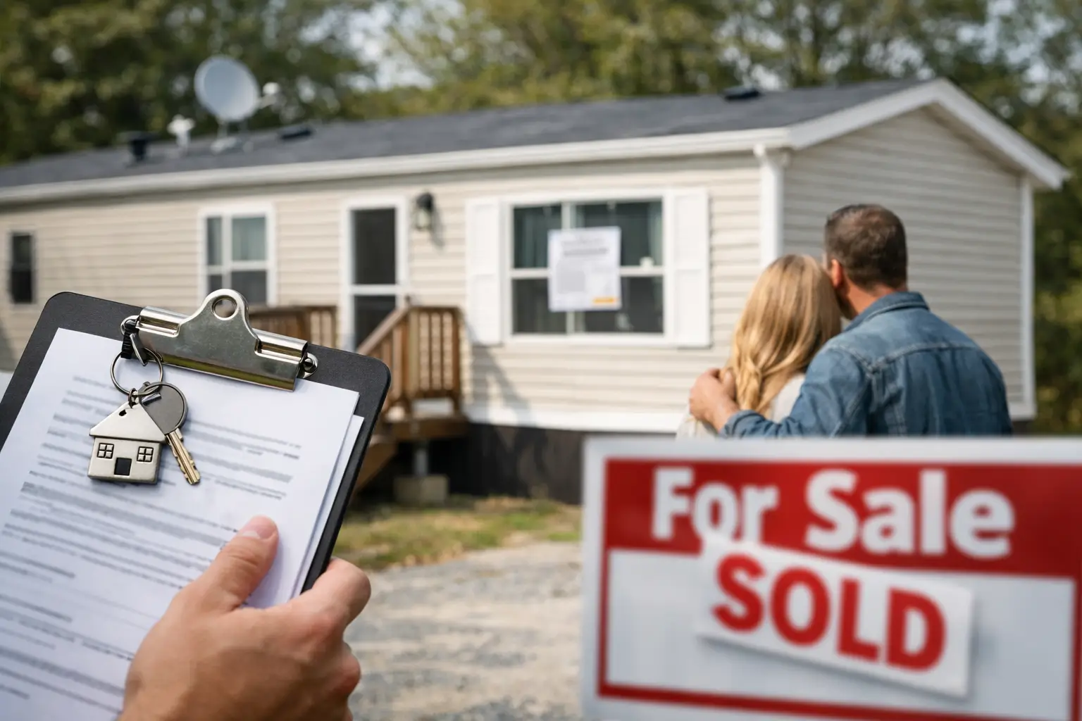 How to Sell Mobile Home With Foreclosure Notice