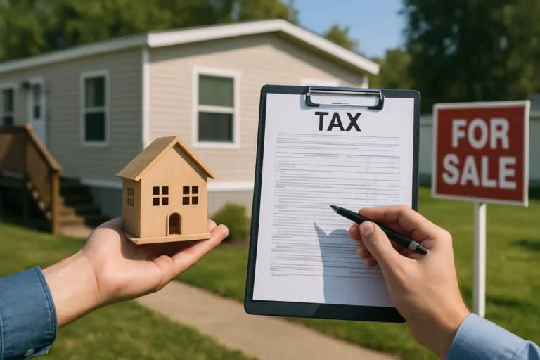 Sell a Mobile Home With Unpaid Taxes in NC