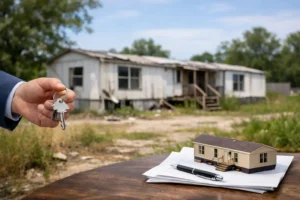 How to Sell Abandoned Mobile Home on Property