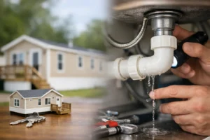 How to Sell Mobile Home With Plumbing Leaks