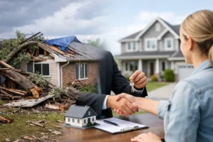 An Example of a Fast Sale After Storm Damage