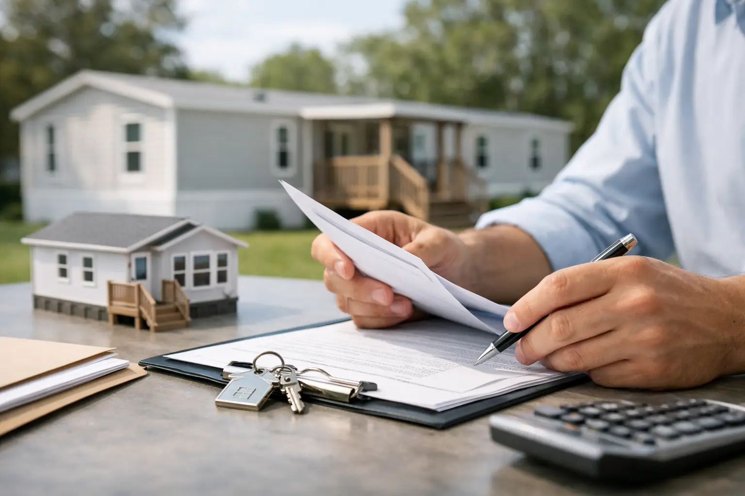 Can a Buyer Handle Paperwork for a Mobile Home?