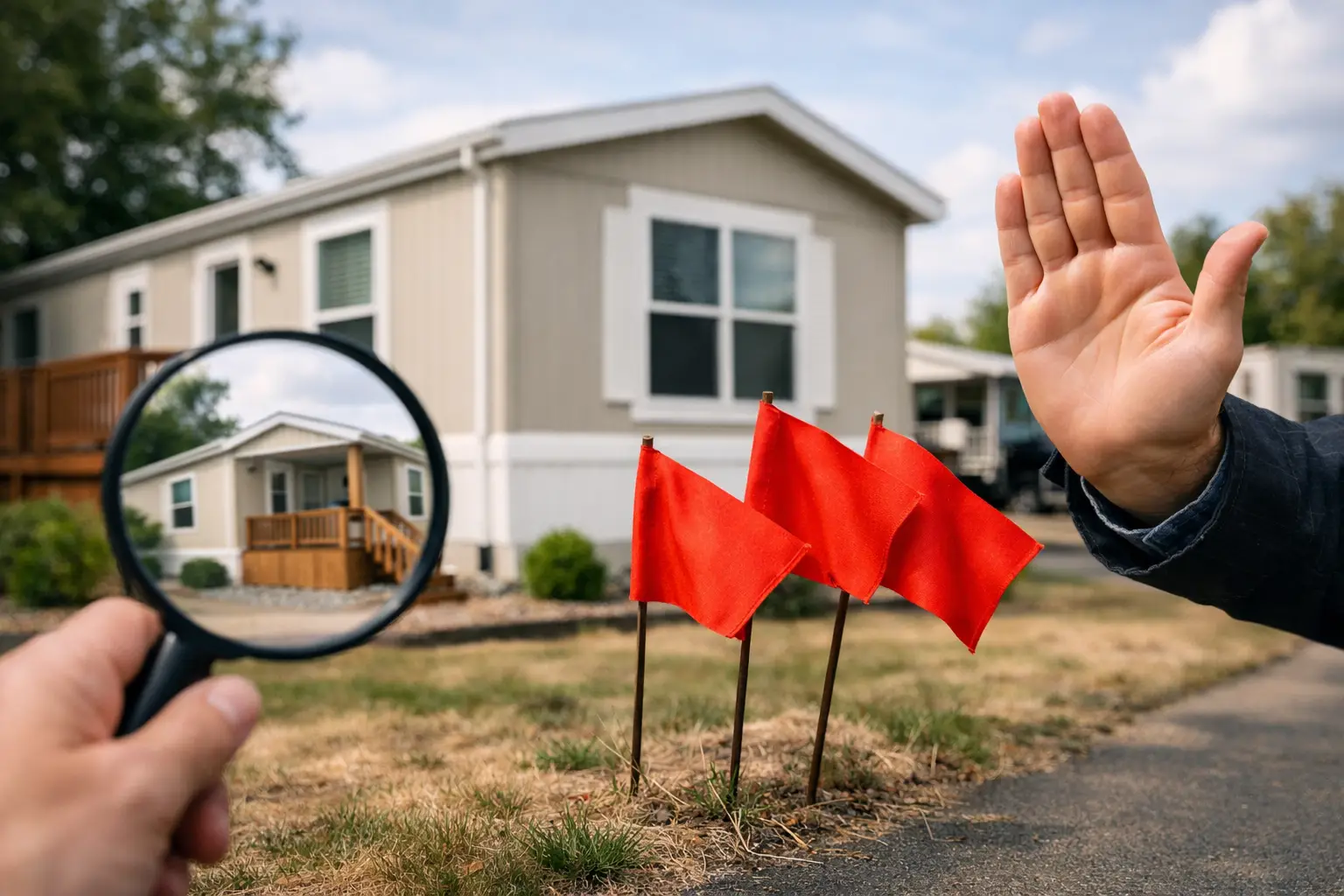 Mobile Home Buyer Red Flags You Shouldn't Ignore