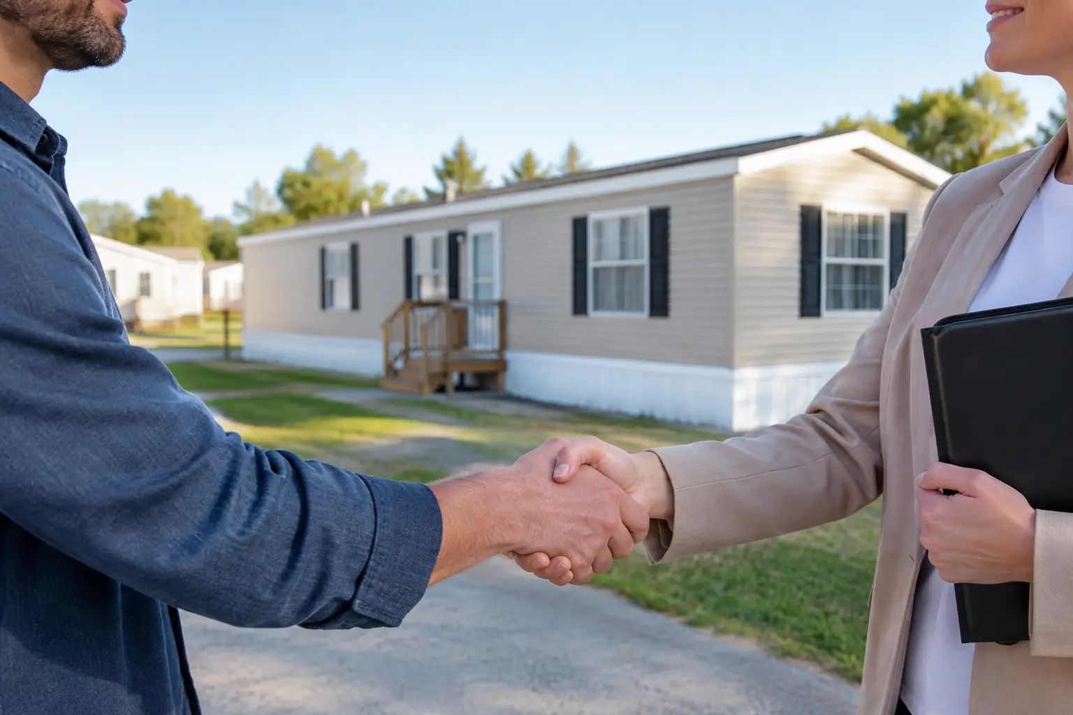 Relocation Cash Sale Example for Mobile Homes