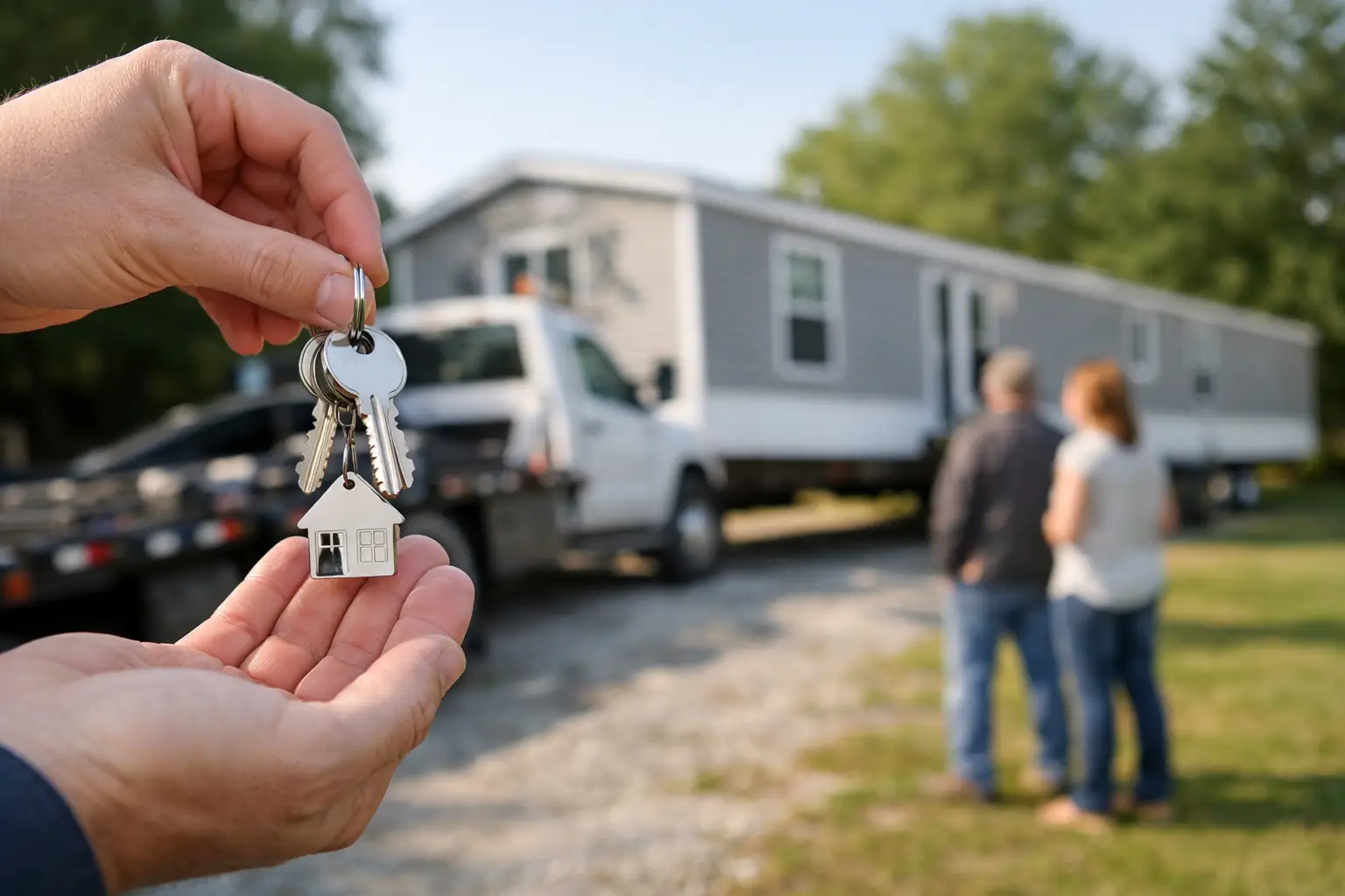 Repossession Sale Example for Mobile Home Owners